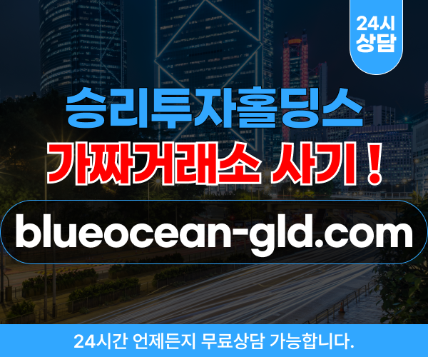 승리투자홀딩스 사기, 블루오션 인베스트먼트 불법 리딩방, 투자사기 사이트주소 – blueocean-gld.com